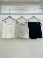 Chiffon Slit Shorts