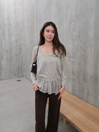 Knitted Tank & Outer Set