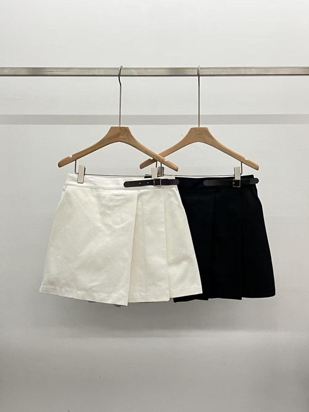 Button Shirt Skirt Shorts