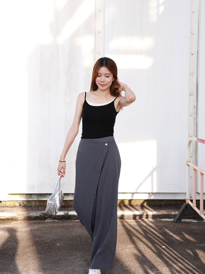 Slash Chiffon Pants