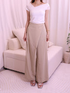 Cover Up Slit Chiffon Pants