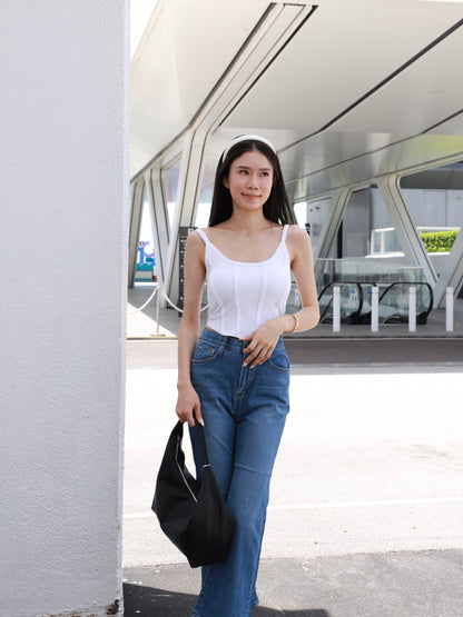 Usual Lined Tank Top with pads