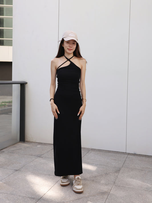 Cross Over Maxi Dress