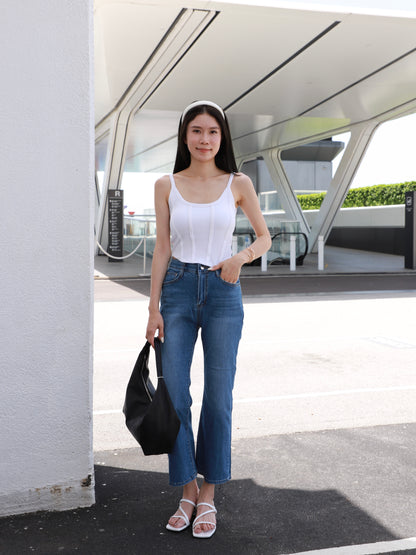 Usual Lined Tank Top with pads