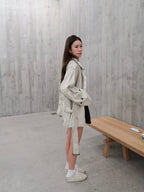 Stylish 26SS Long Trench Coat