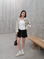 Stylish 26SS Long Trench Coat