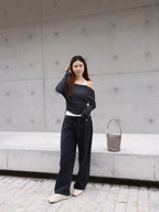 Pink Words Denim Jeans