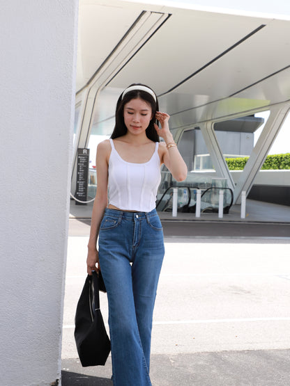 Usual Lined Tank Top with pads