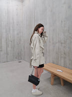 Stylish 26SS Long Trench Coat