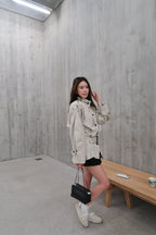 Stylish 26SS Long Trench Coat