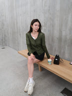 Wool Thin Layer Cardigan