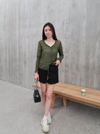 Wool Thin Layer Cardigan