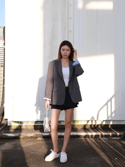 Mix Shirt Blazer