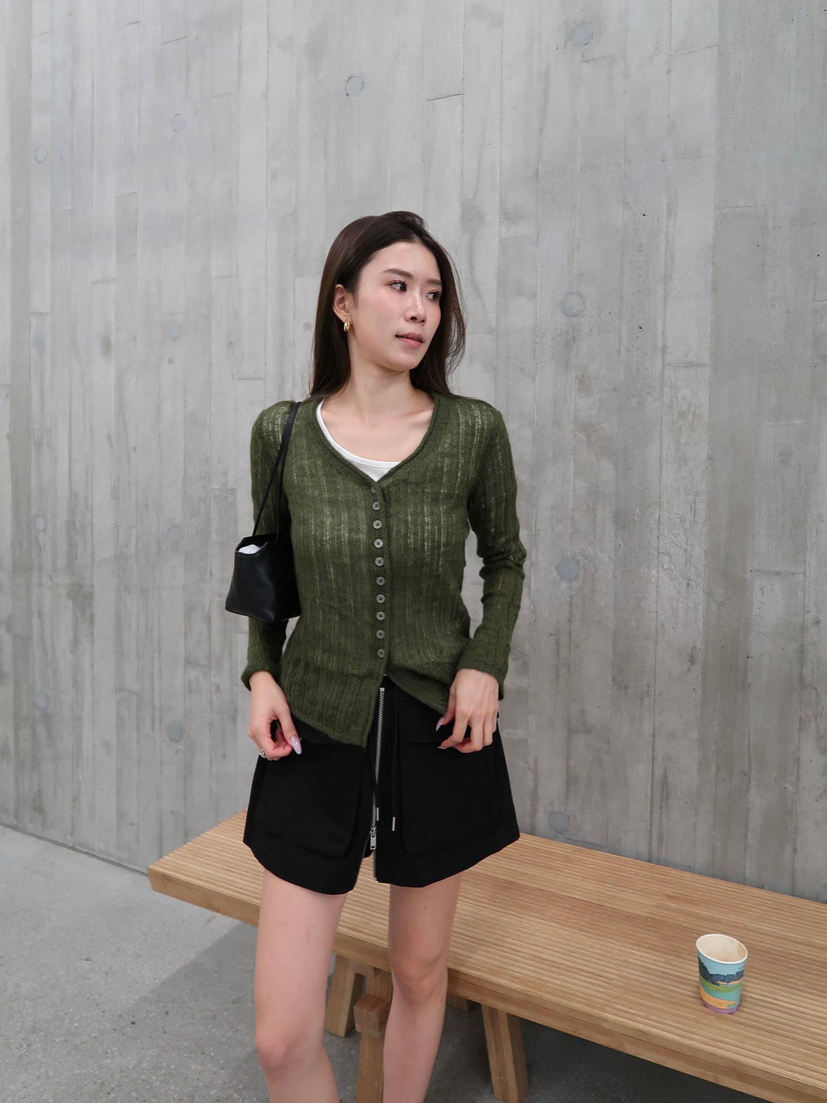 Wool Thin Layer Cardigan