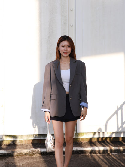 Mix Shirt Blazer