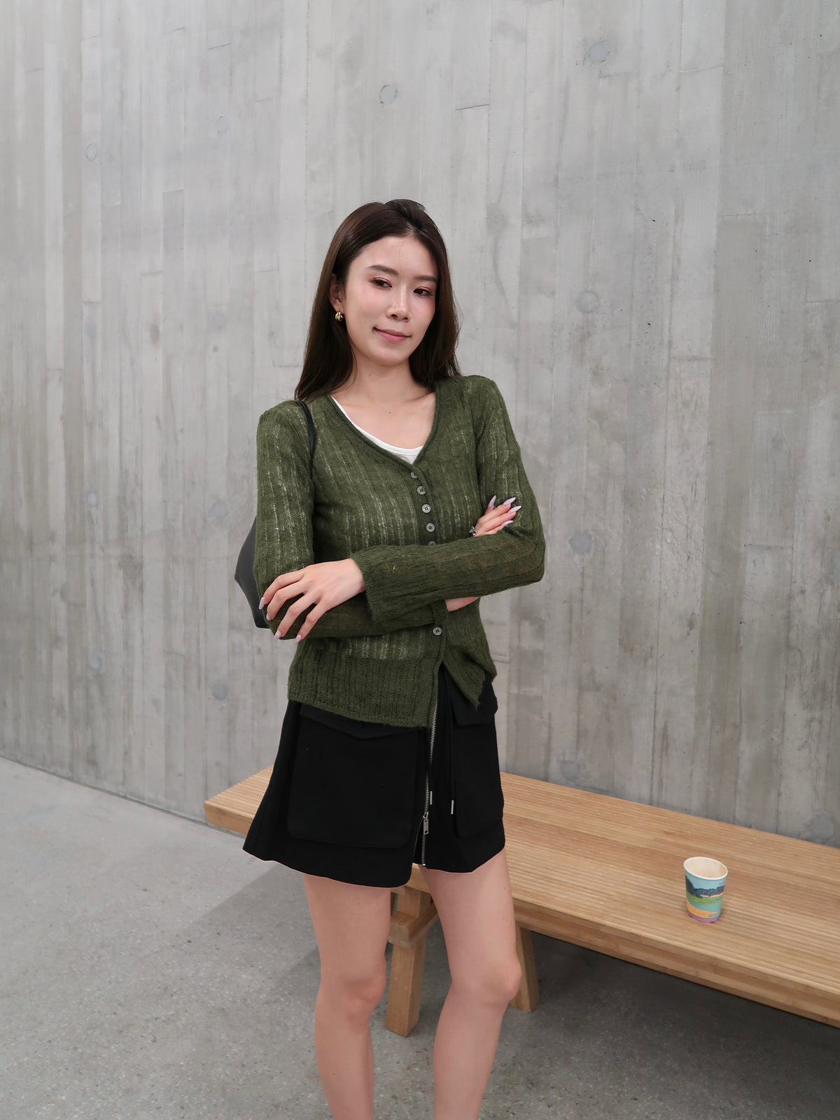Wool Thin Layer Cardigan