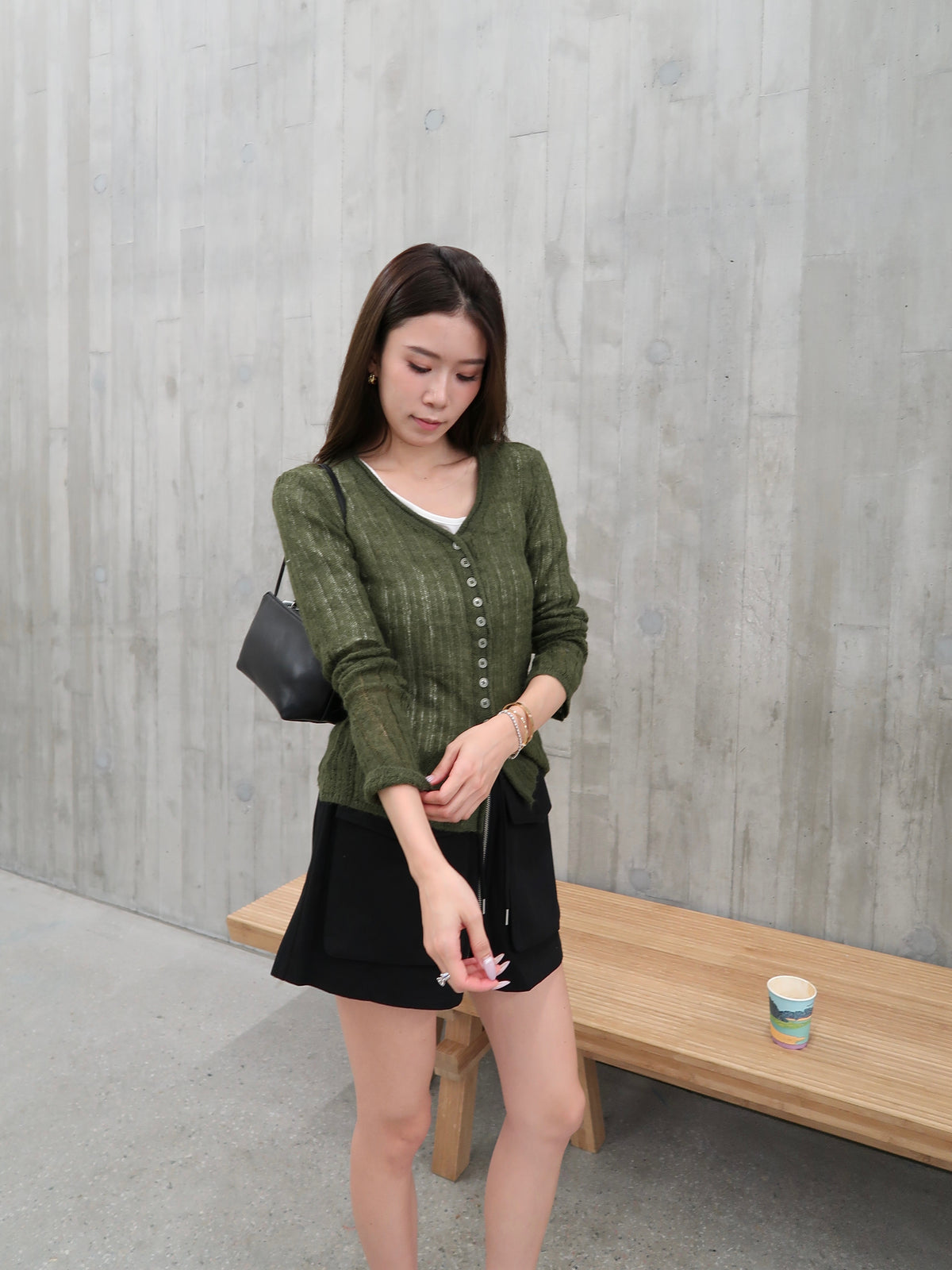 Wool Thin Layer Cardigan