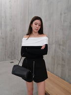 Real Leather Long Bag