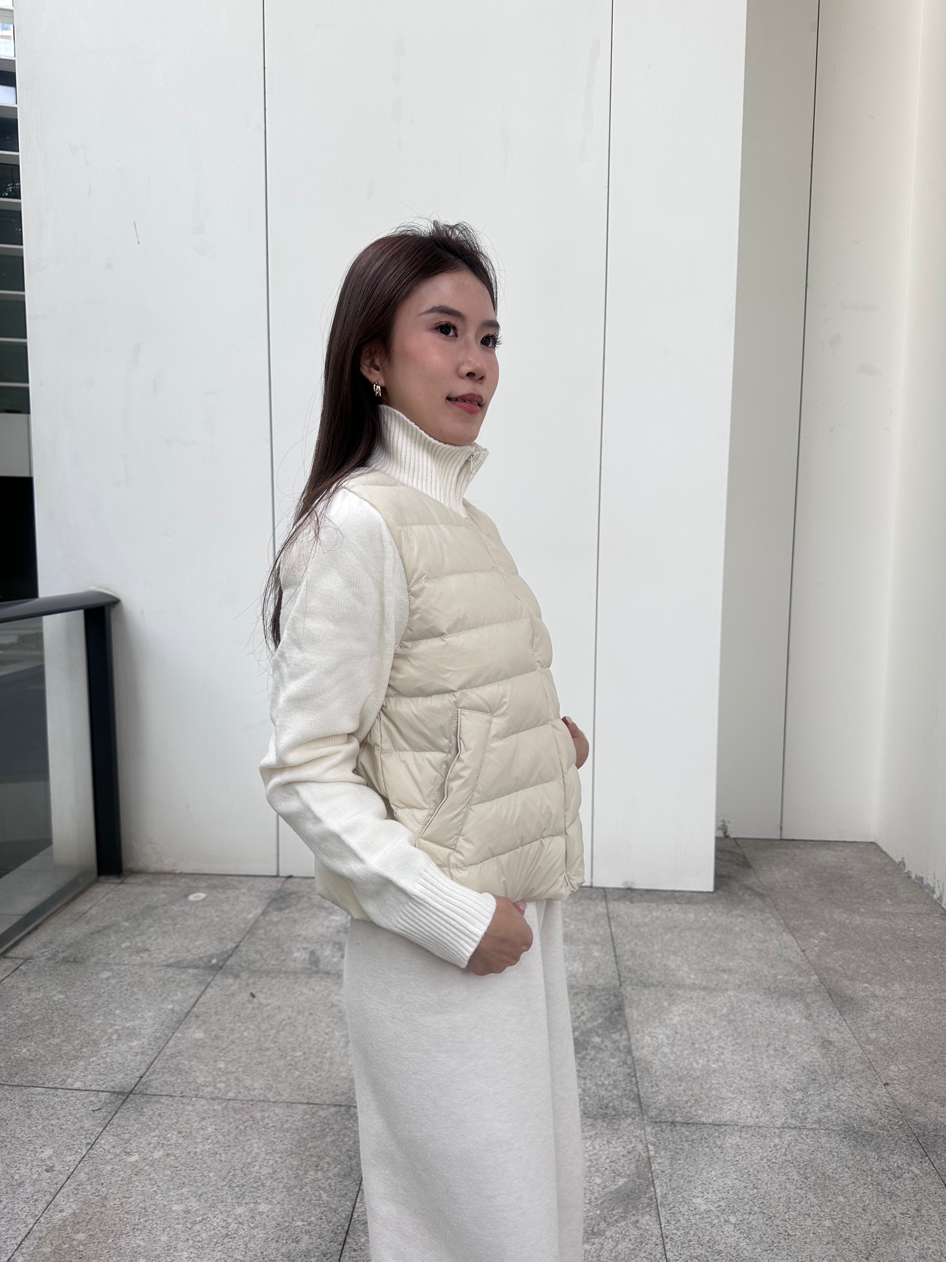 Knitted & Down Mix Jacket