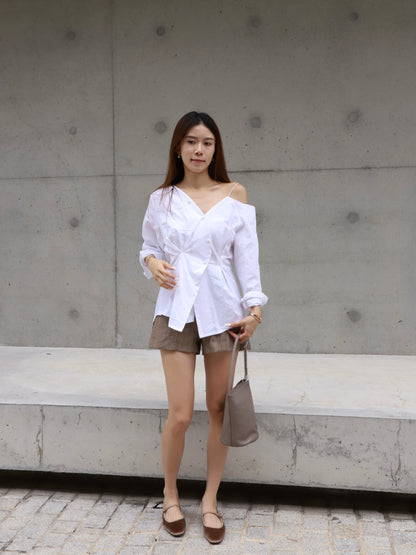 Slim Cut Pearl Shirt