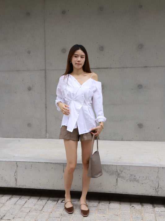 Slim Cut Pearl Shirt