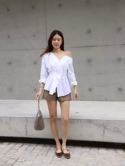 Slim Cut Pearl Shirt