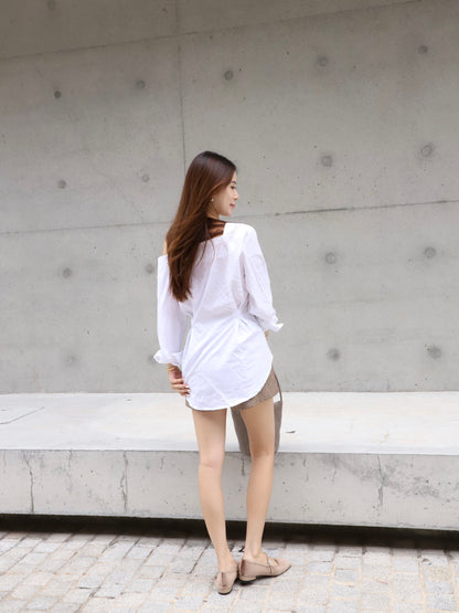 Slim Cut Pearl Shirt