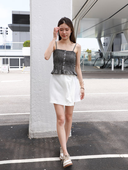 Checked Mini Tank Top
