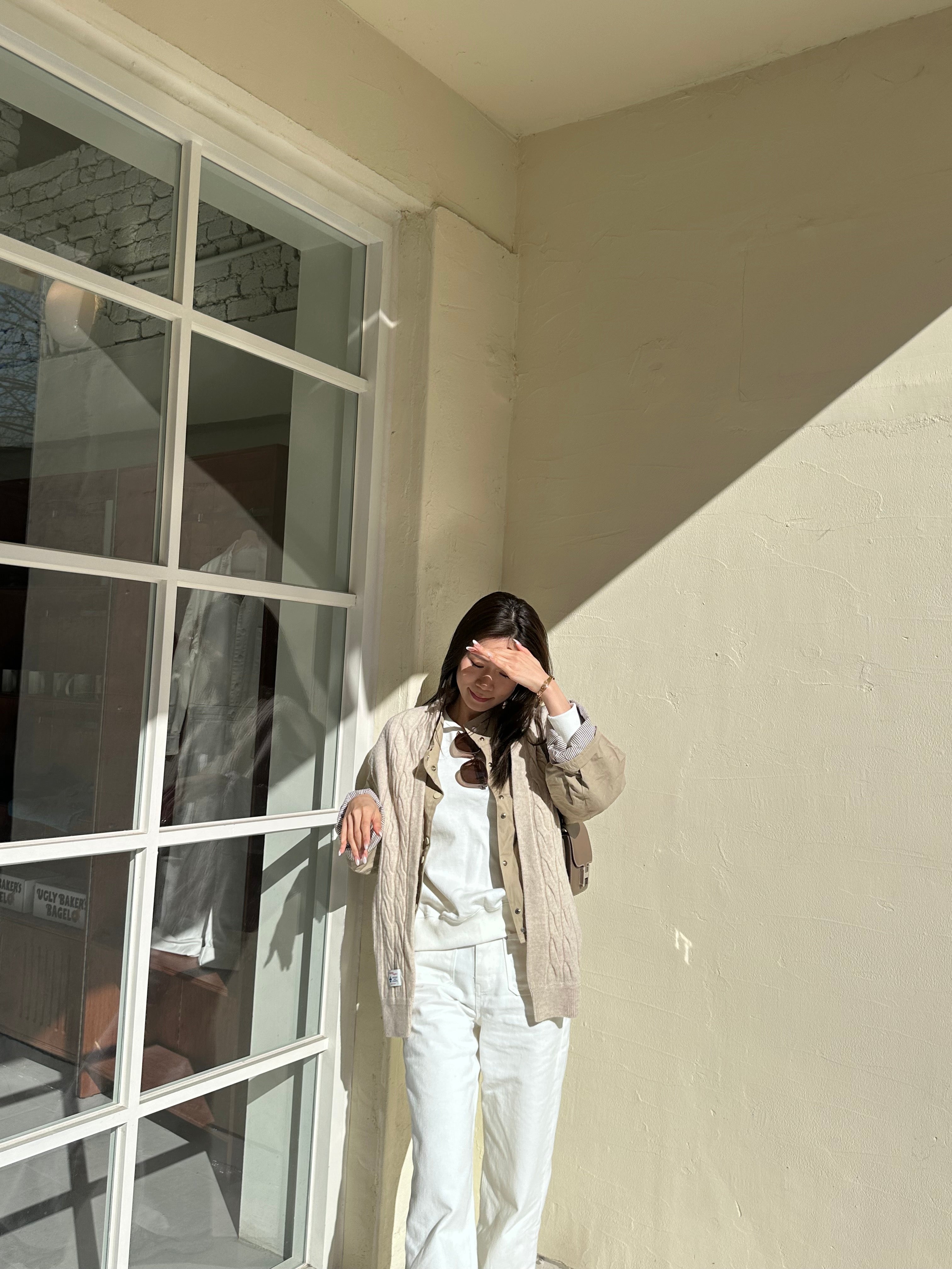 Mix Sleeves Trench Coat