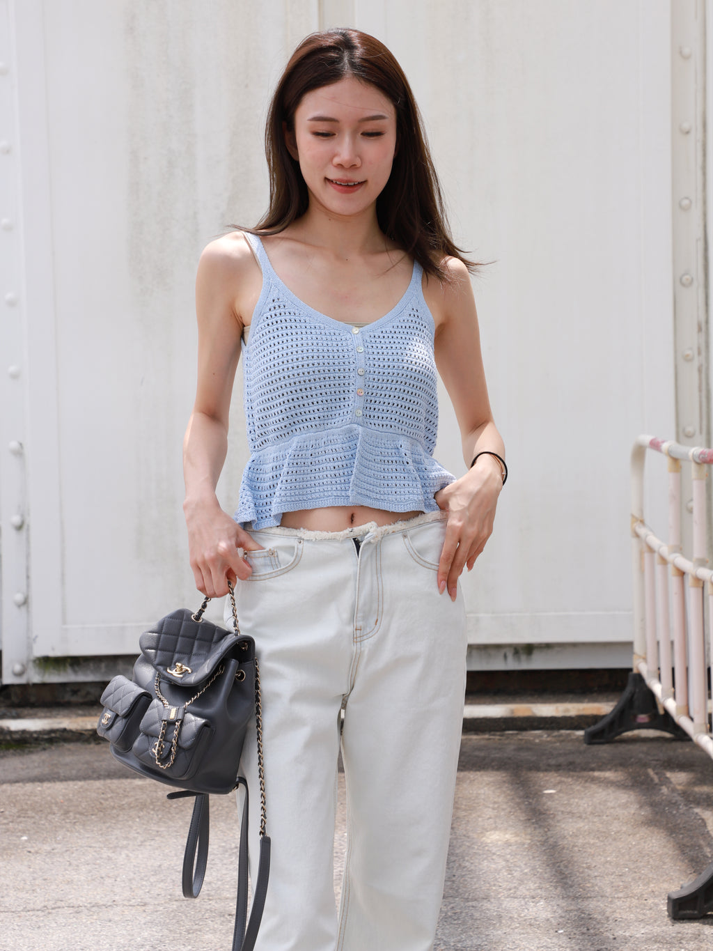 Bling Bling Knitted Tank Top