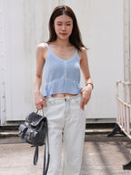 Bling Bling Knitted Tank Top