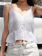 Bling Bling Knitted Tank Top