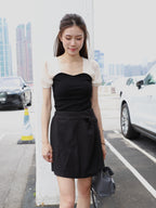 Twisted Linen Skirt