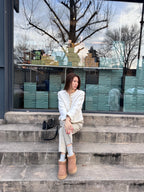 Snow Dotted Tweed Jacket