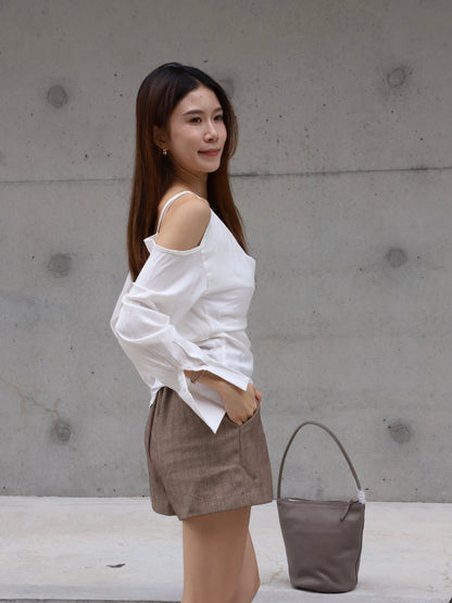 Silk Shirt Top