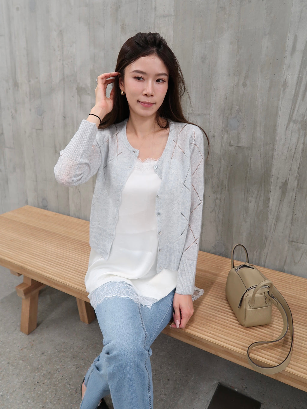 Thin Layer Knitted Cardigan