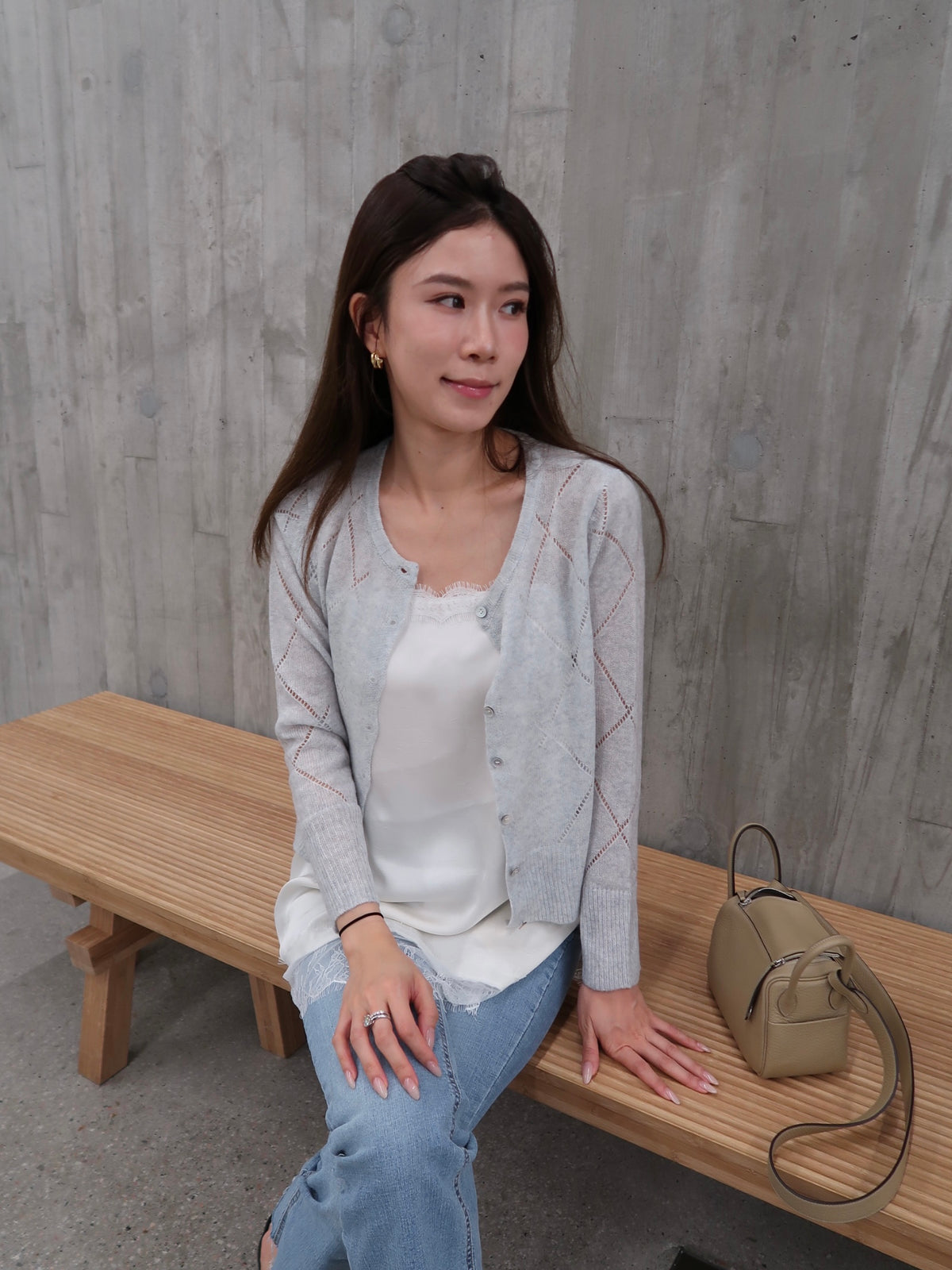 Thin Layer Knitted Cardigan