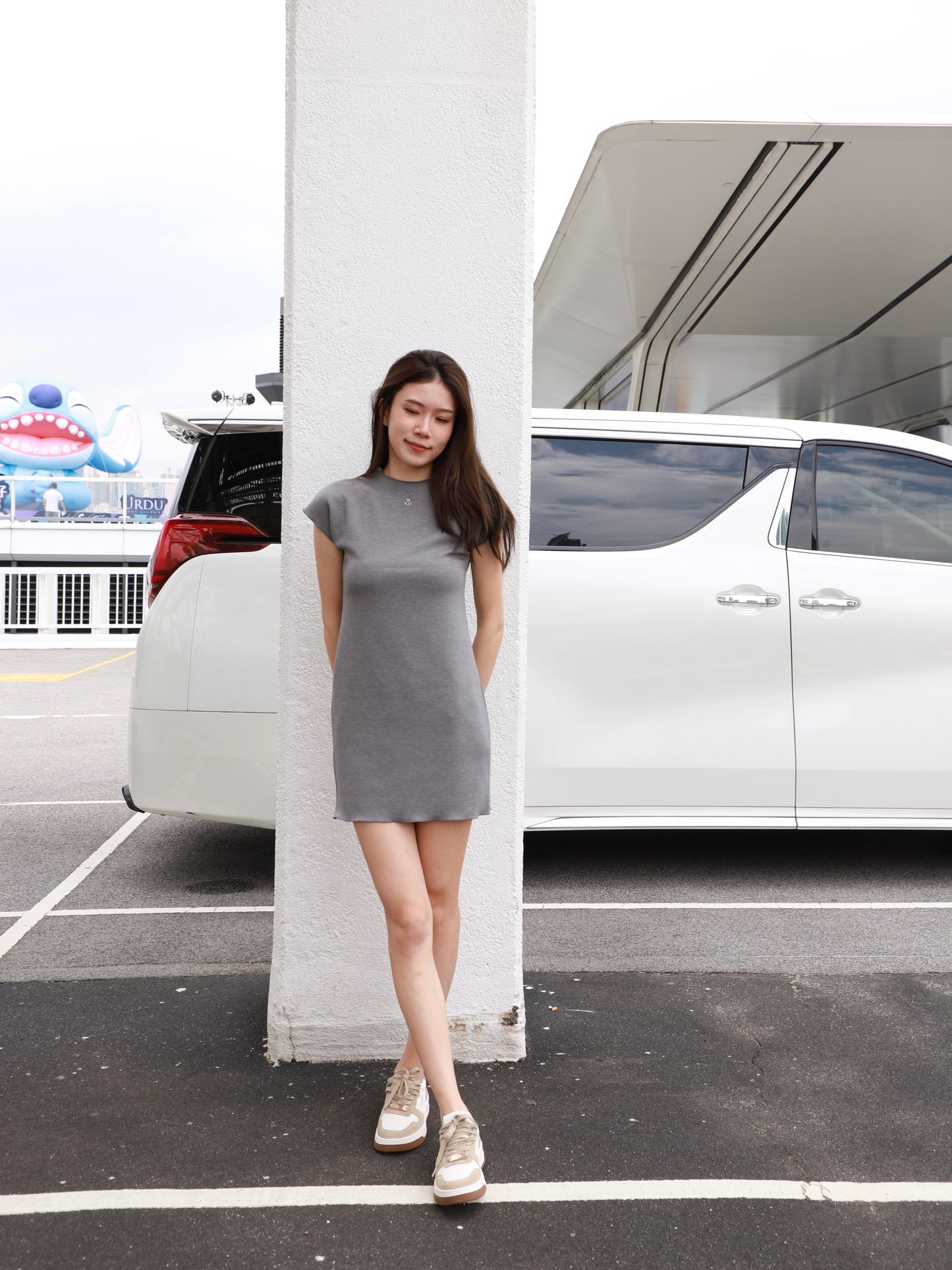 Letter B Mini Dress