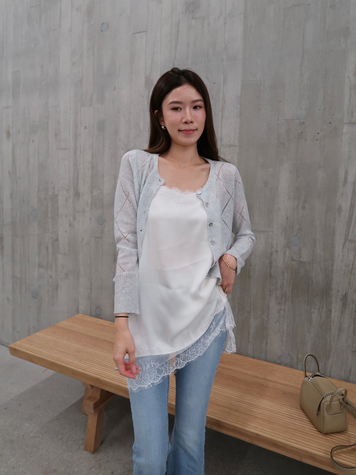 Thin Layer Knitted Cardigan