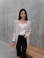 Big U Neck Slim Blazer