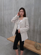 Mid Length Office Capri Pants