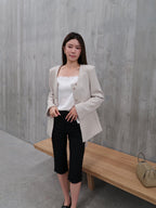 Mid Length Office Capri Pants