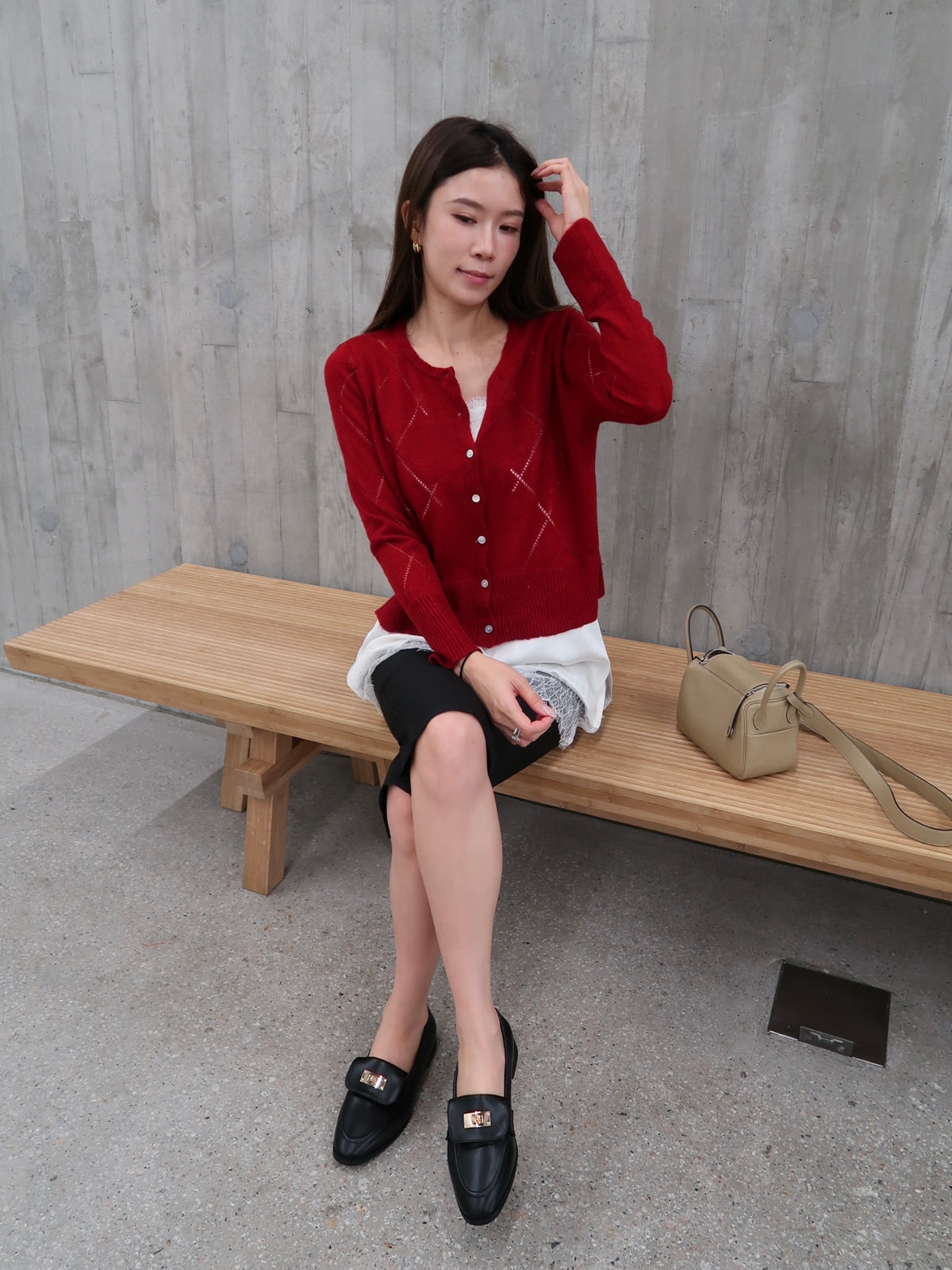 Thin Layer Knitted Cardigan