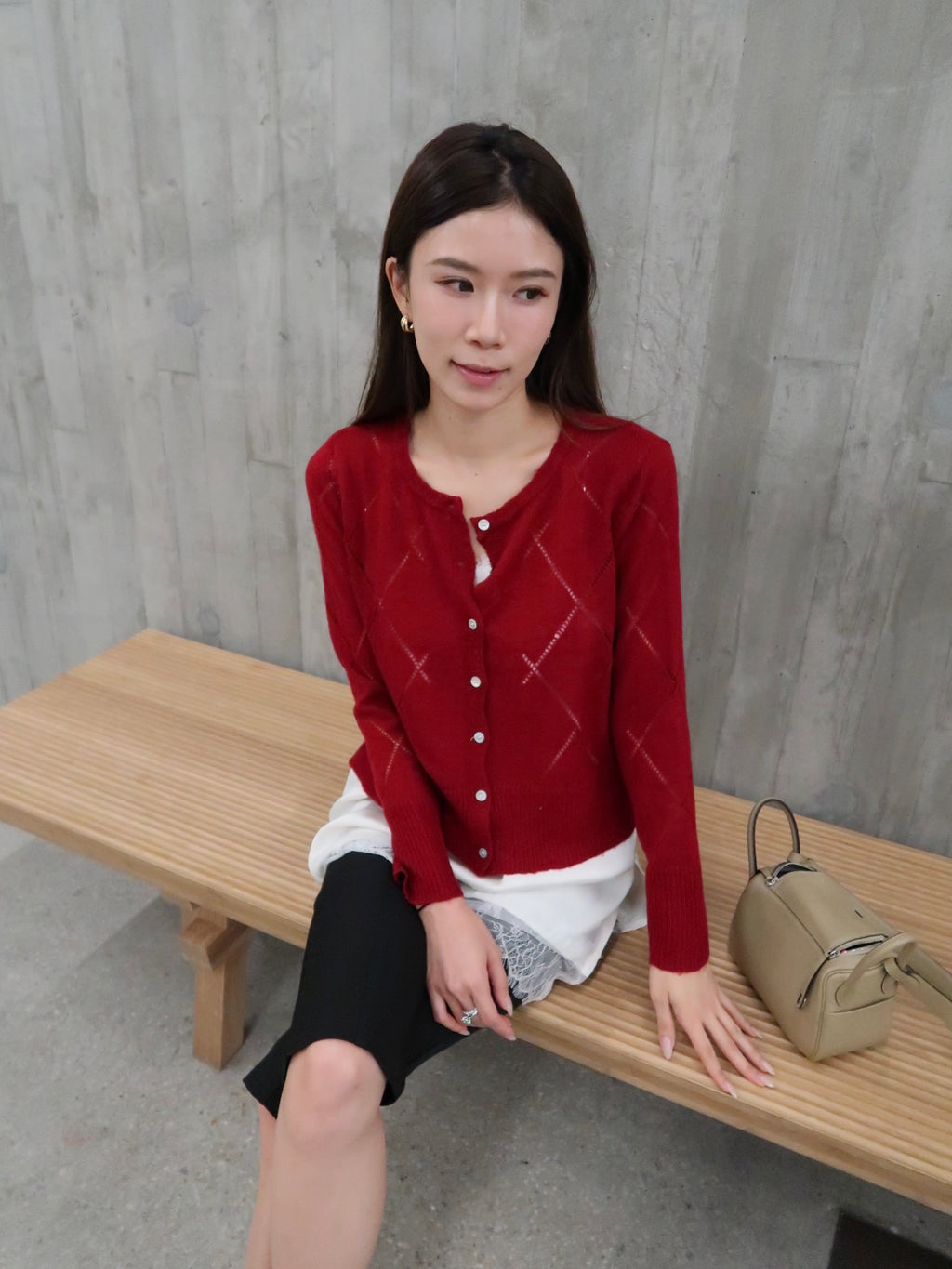 Thin Layer Knitted Cardigan