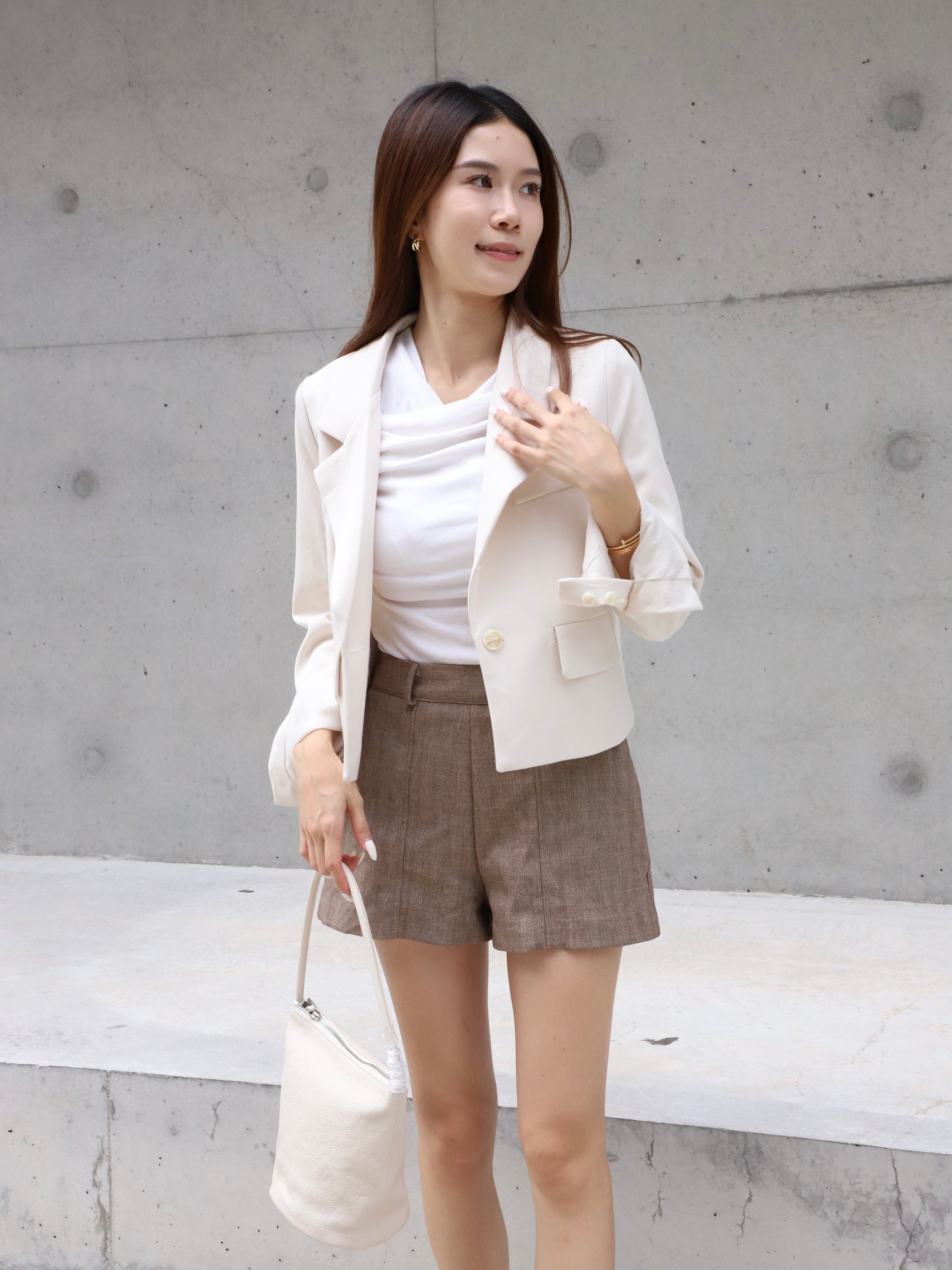 Basic Short Blazer