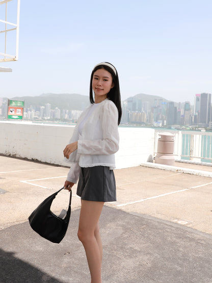 Lace Tied Back Cardigan