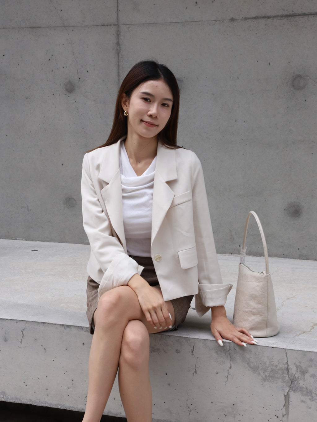 Basic Short Blazer