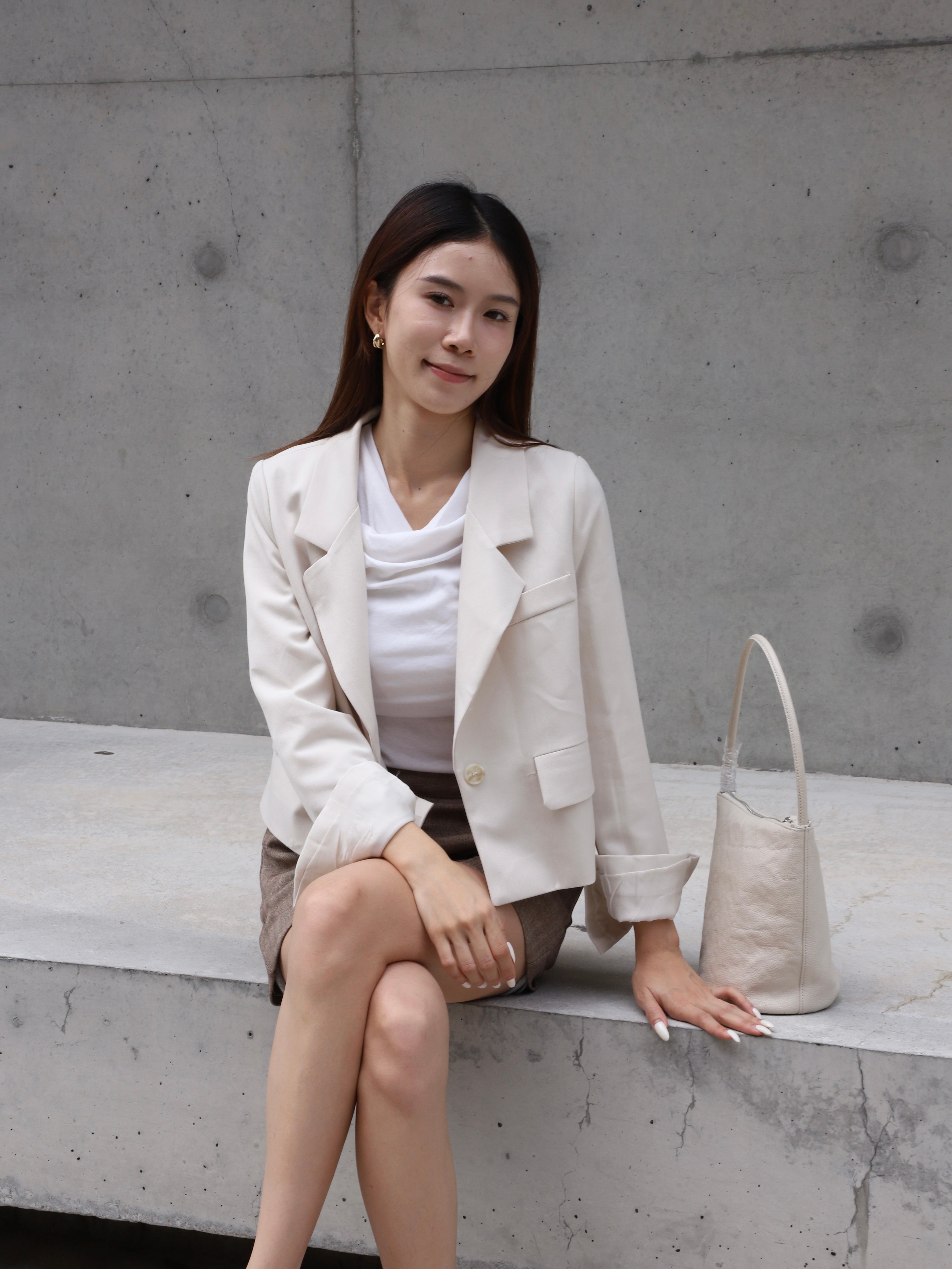 Basic Short Blazer
