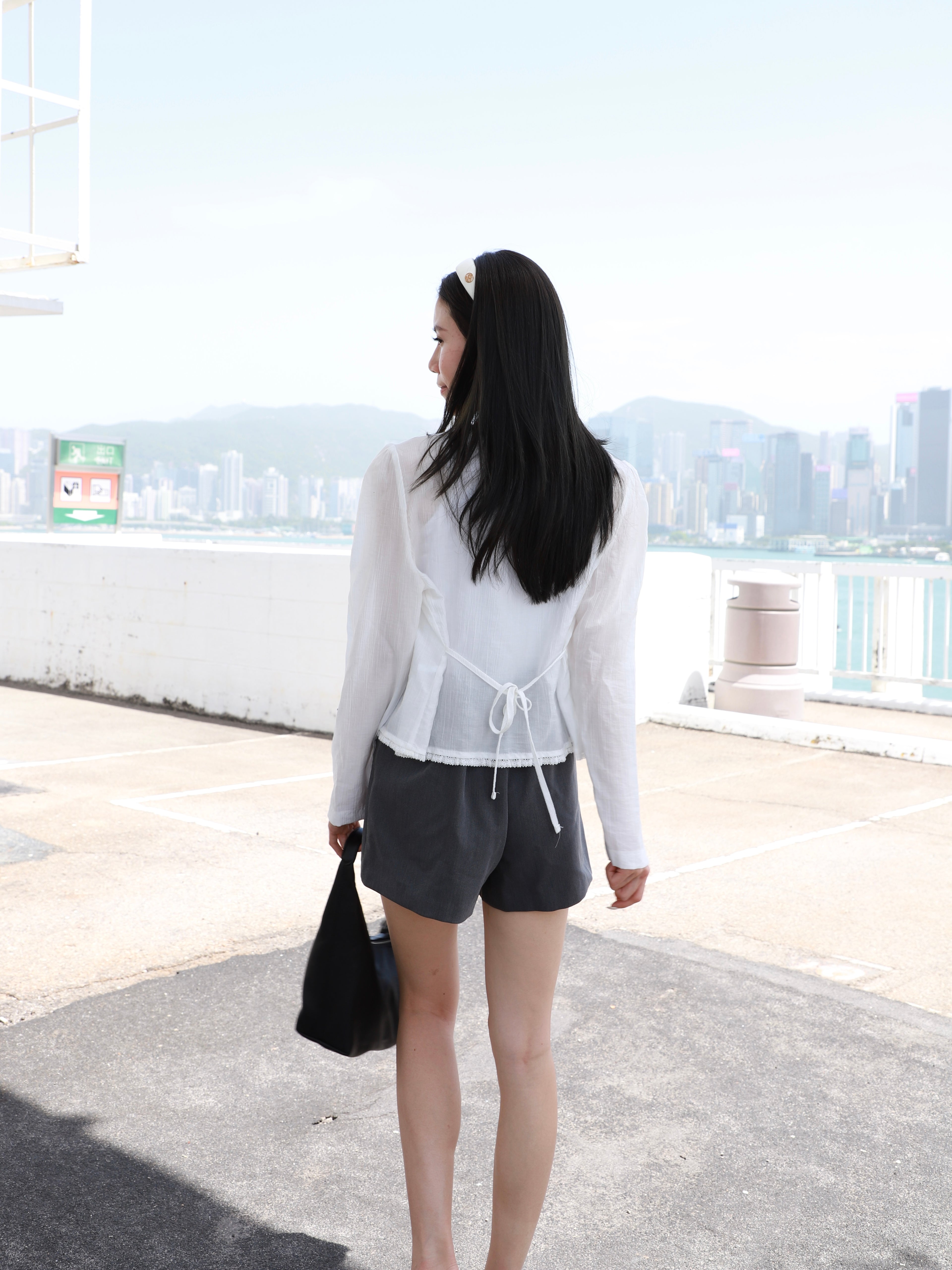 Lace Tied Back Cardigan