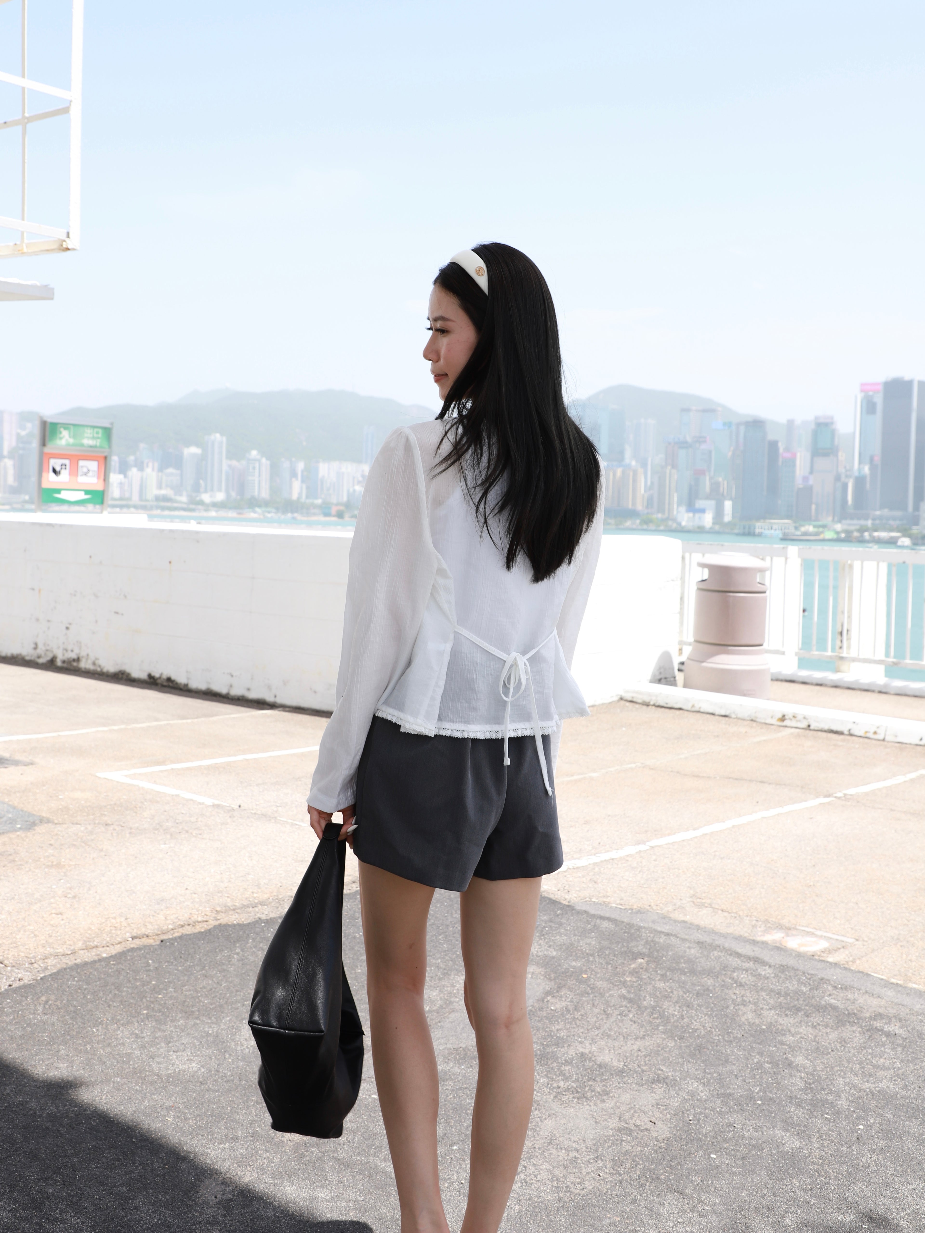 Lace Tied Back Cardigan